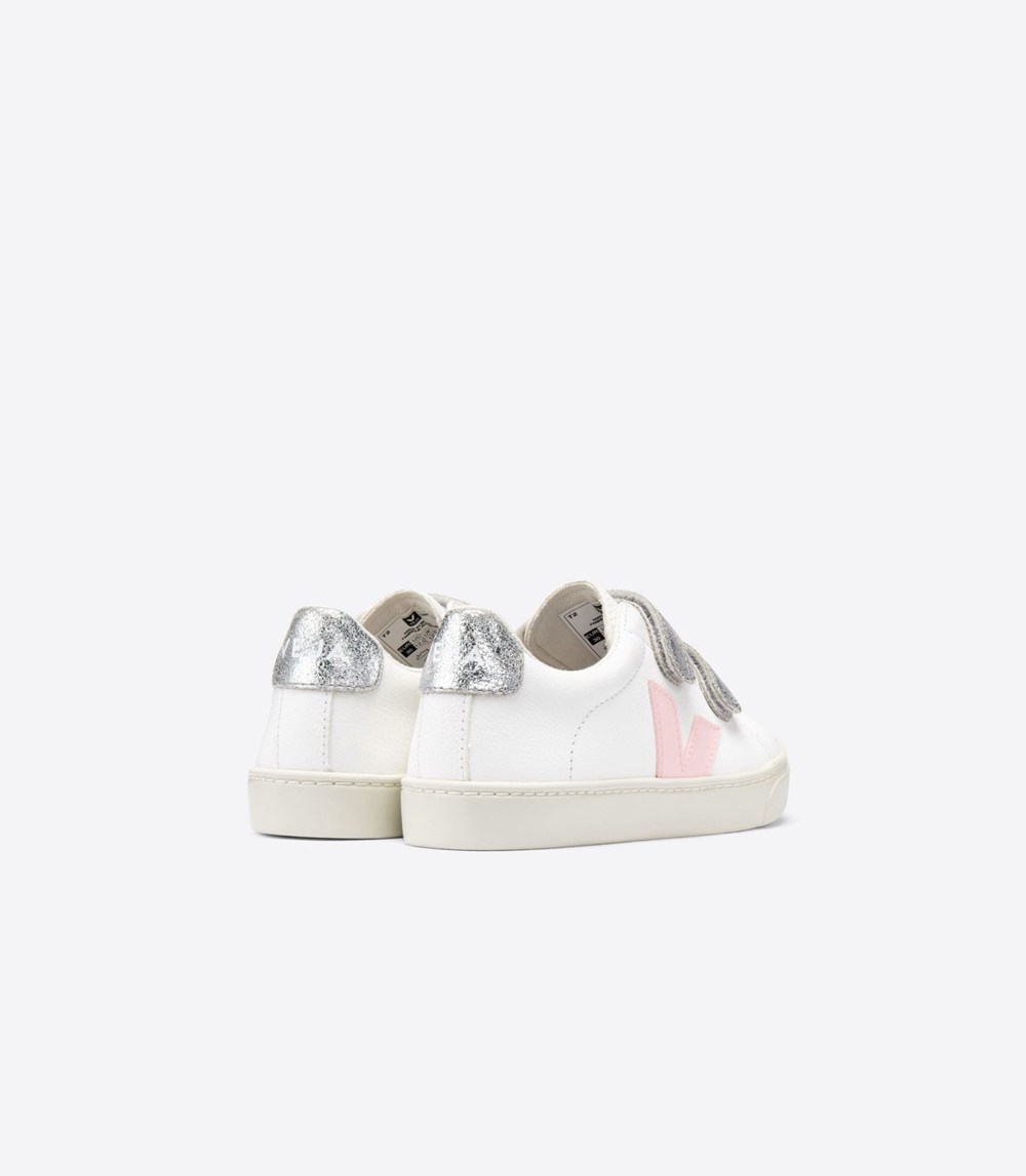 Veja Trainers Kids White - Esplar Velcro Chromefree - NCRH-63571